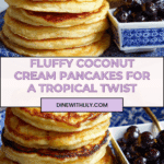 coconut cream pancakes Recipe