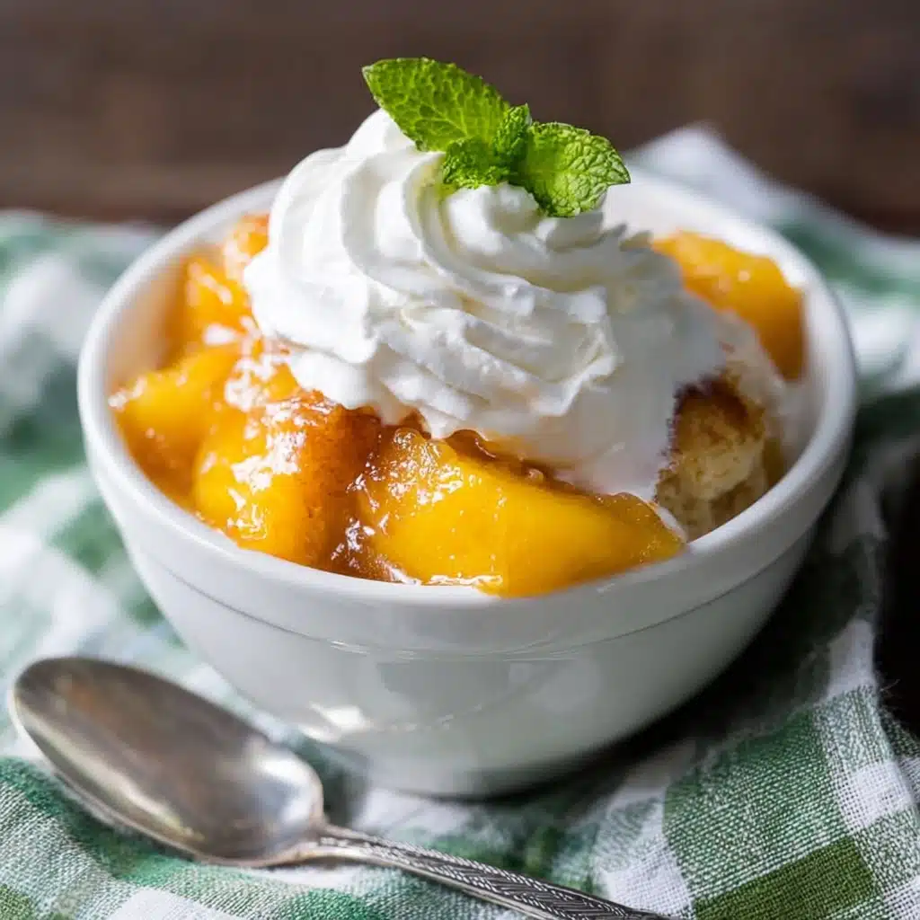 The Best Peach Cobbler Recipe - Recipe Image