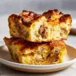 Overnight Croissant Breakfast Casserole Recipe
