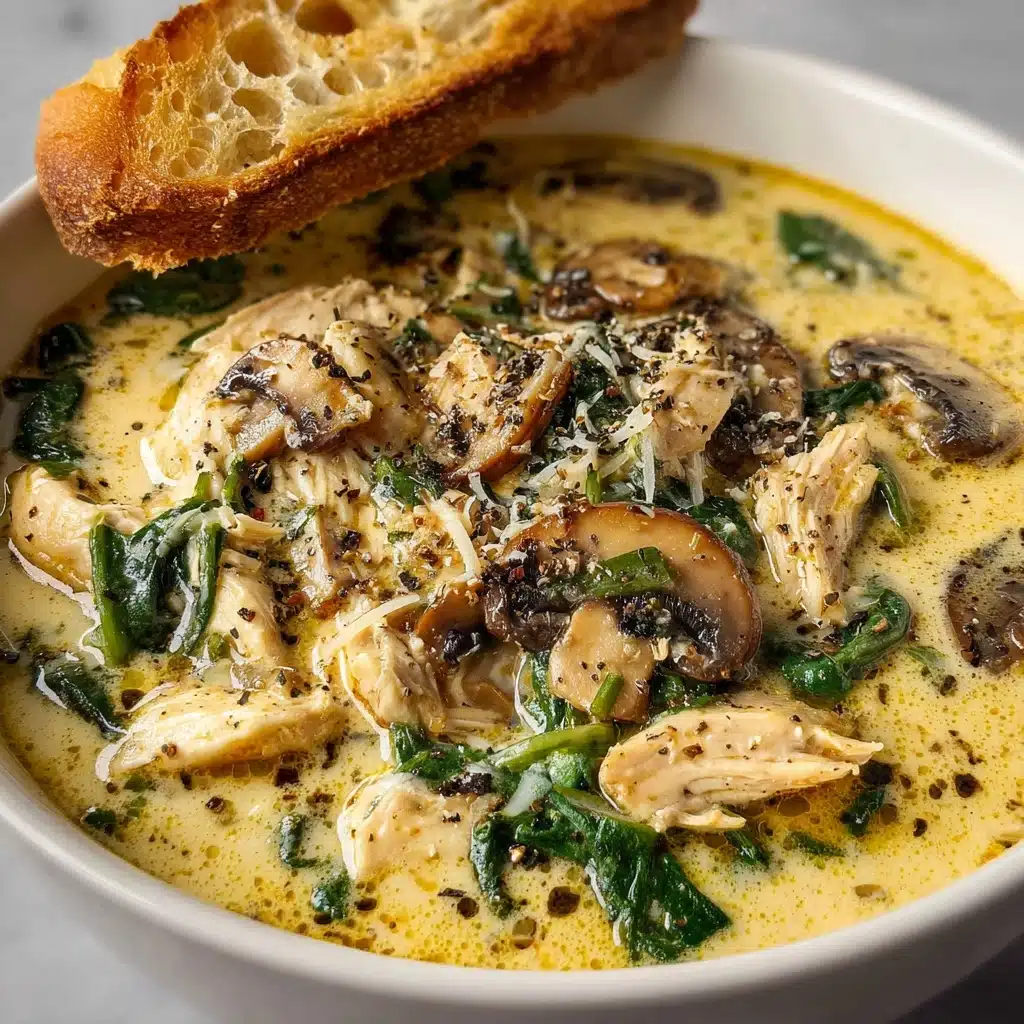 Rotisserie Chicken Mushroom Soup Recipe - Recipe Image