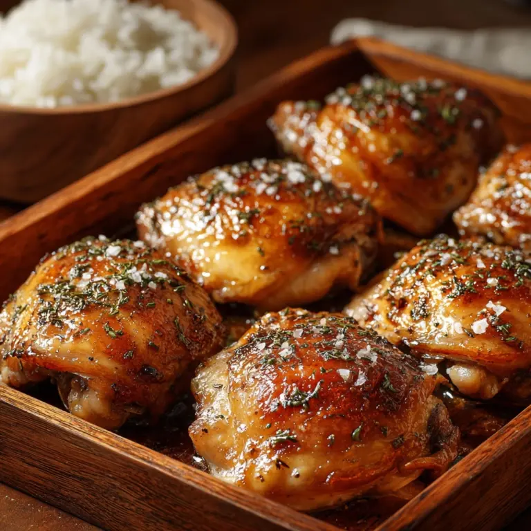 Boneless Skinless Chicken Thighs in Oven Recipe