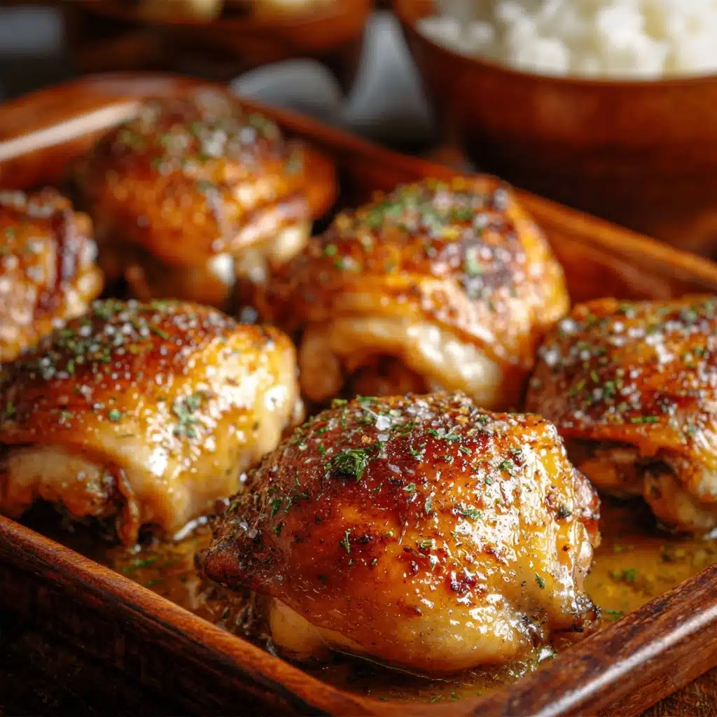 Boneless Skinless Chicken Thighs in Oven Recipe - Recipe Image