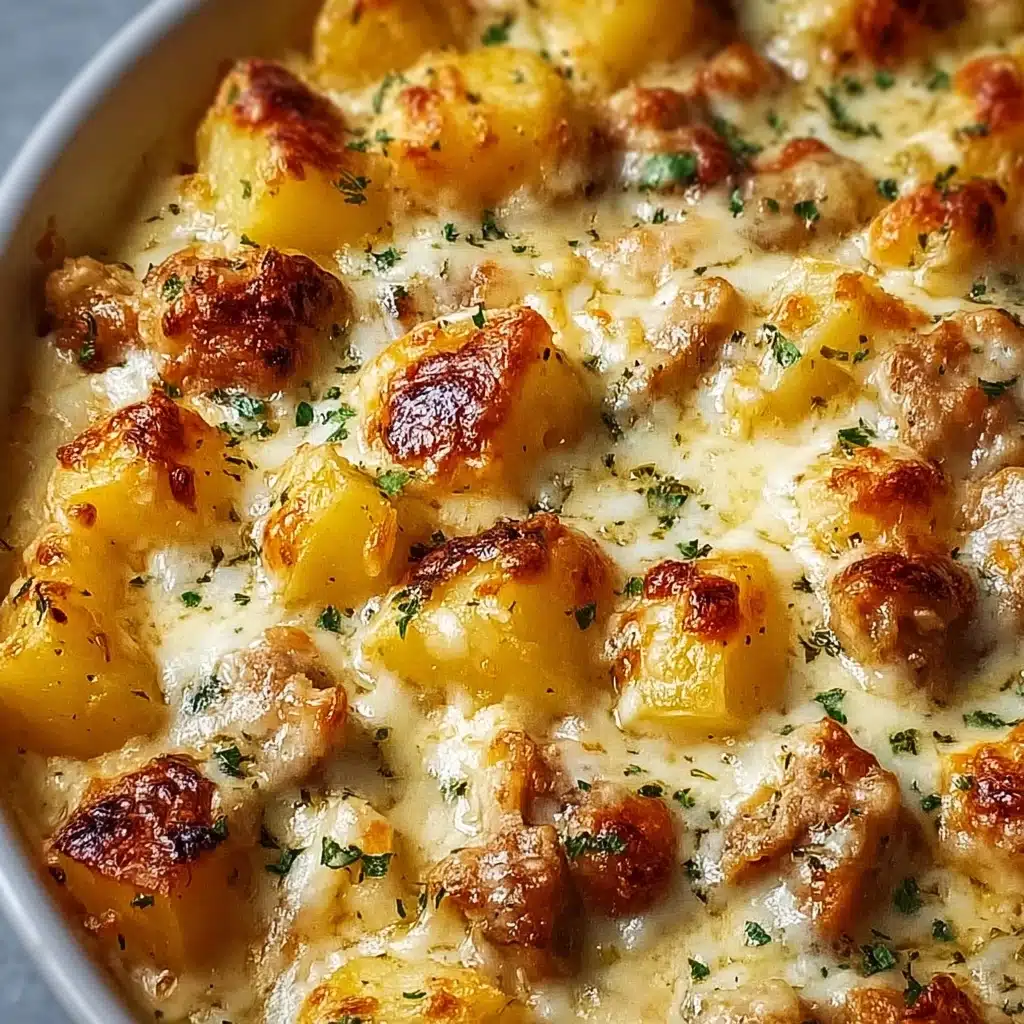 Garlic Parmesan Crockpot Chicken and Potatoes Recipe - Recipe Image