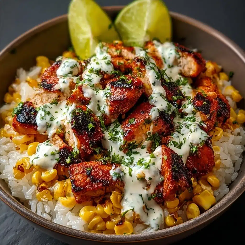 Street Corn Chicken Bowl Recipe - Recipe Image