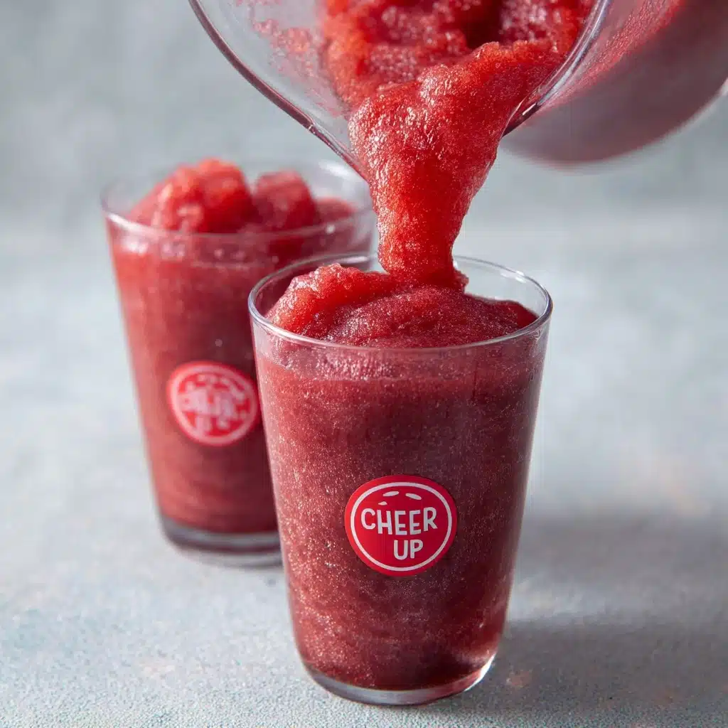 Cherry Jack and Coke Slushie Recipe - Recipe Image