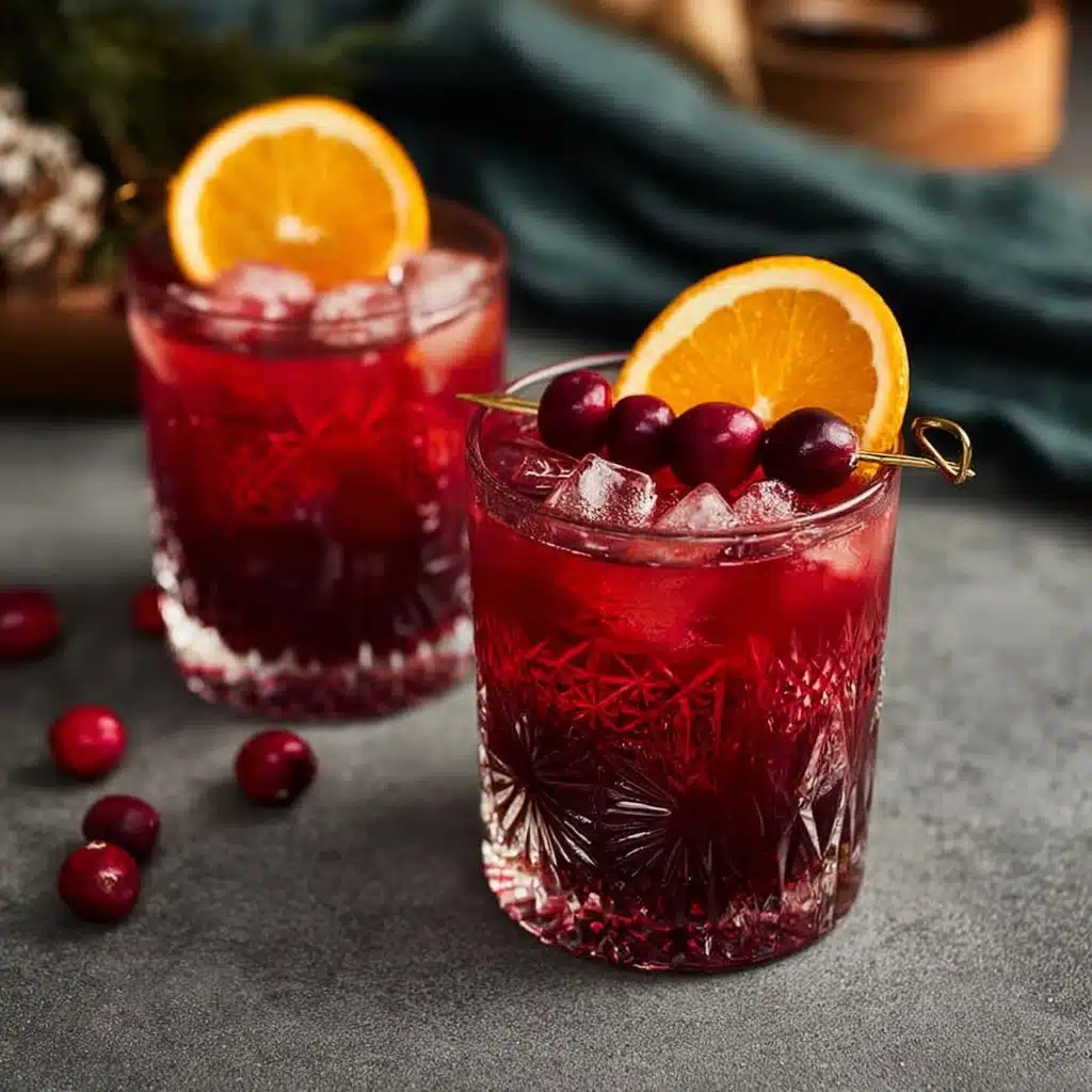 Cranberry and Orange Juice Mocktail Recipe - Recipe Image