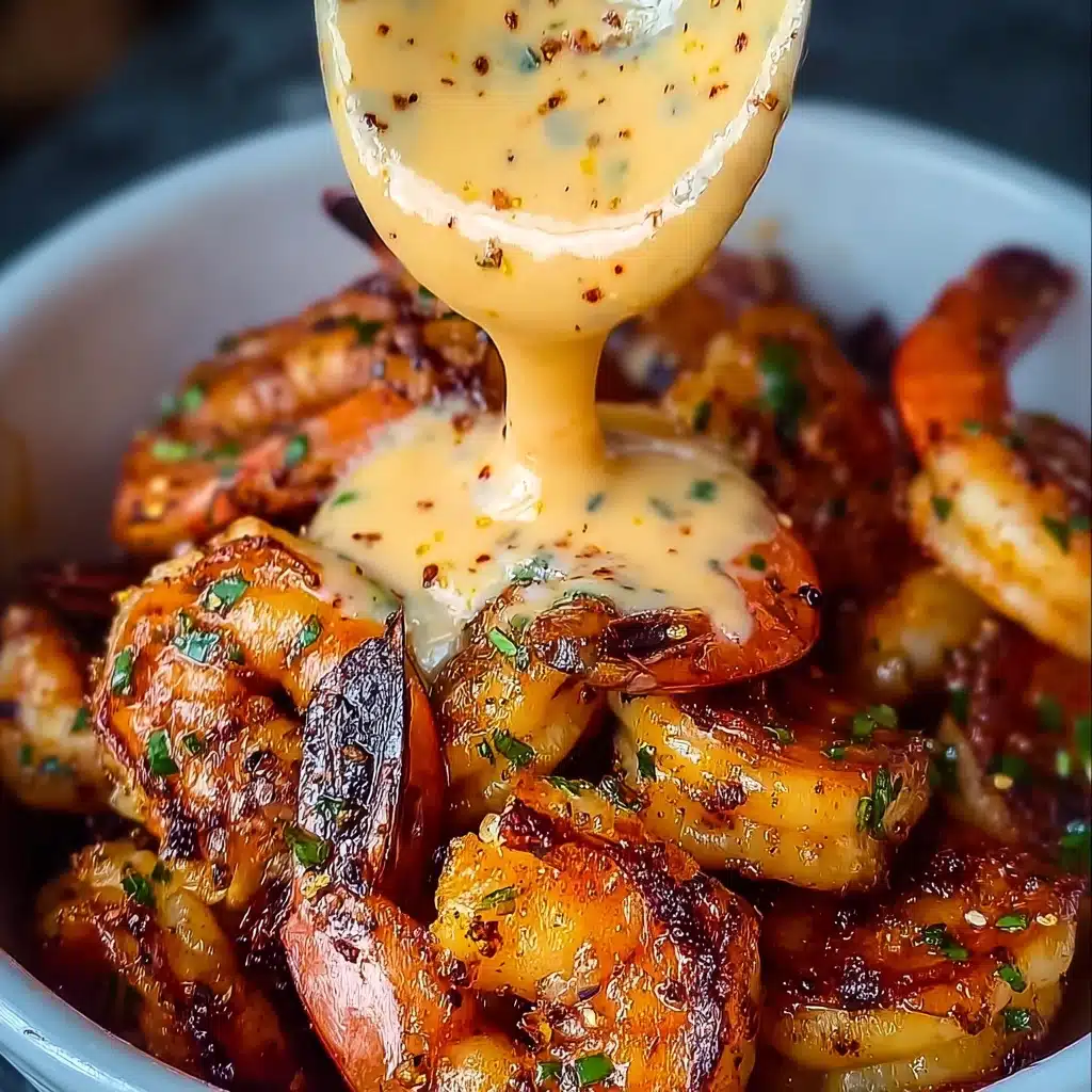 Crispy Cajun Shrimp with Creamy Sauce Recipe - Recipe Image