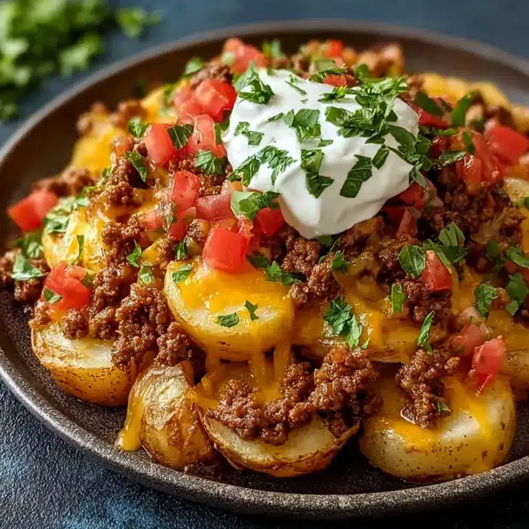 Cheesy Taco Potatoes Recipe