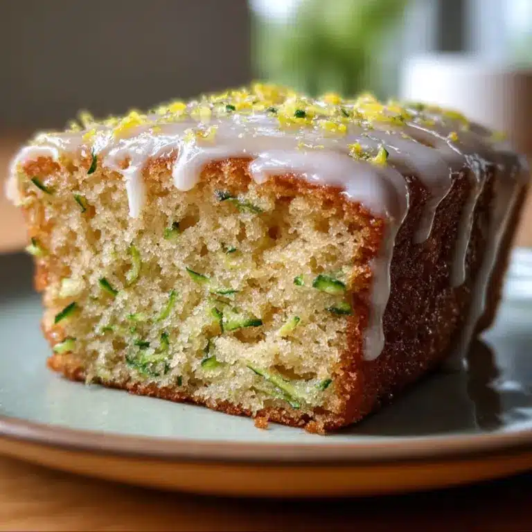 Delicious Lemon Zucchini Bars with Glaze Recipe