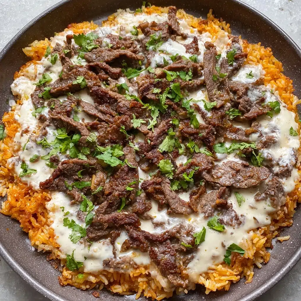 Steak Queso Rice Recipe - Recipe Image
