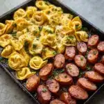 Blackstone Grilled Kielbasa and Tortellini Recipe
