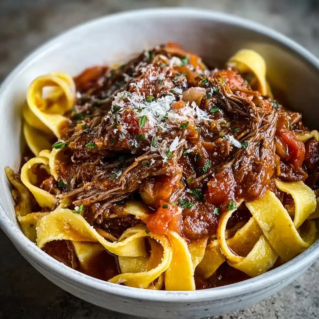 Sunday Slow Cooker Beef Ragu Recipe