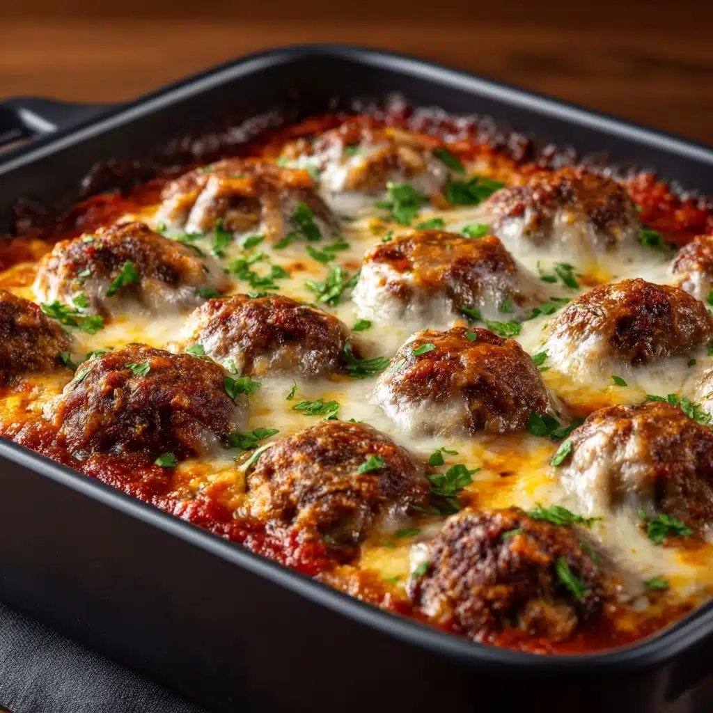 Dump-and-Bake Meatball Casserole Recipe - Recipe Image
