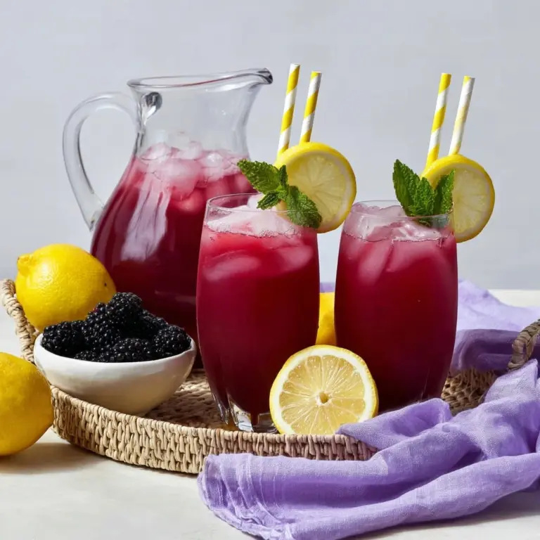 How to Make Shortcut Blackberry Lemonade Recipe