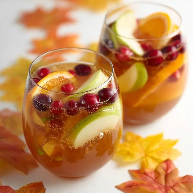 Thanksgiving Punch (Mocktail Or Cocktail) Recipe