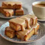 Irresistible Soft Baked Maple Donut Bars Recipe
