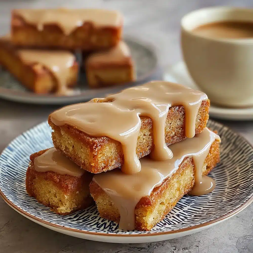 Irresistible Soft Baked Maple Donut Bars Recipe - Recipe Image