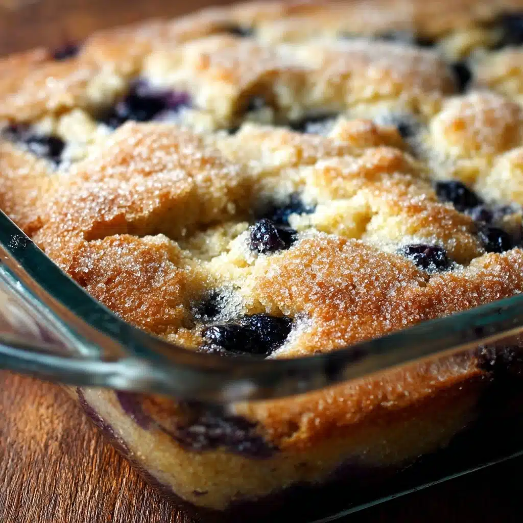 Buttermilk Blueberry Breakfast Cake Recipe - Recipe Image