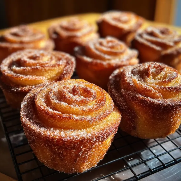 Quick Cinnamon Sugar Cruffins Recipe