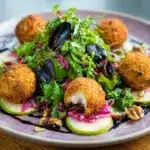 Air Fried Goat Cheese Croquette Salad Recipe