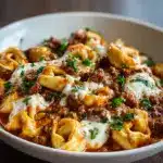 Irresistible Beefy Tortellini Bake for Cozy Nights Recipe