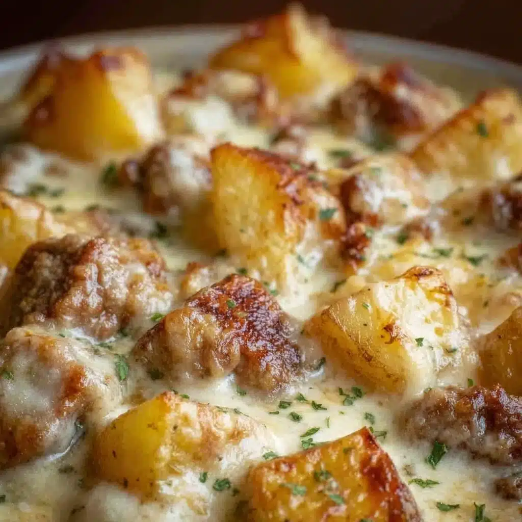 Garlic Parmesan Crockpot Chicken and Potatoes Recipe - Recipe Image