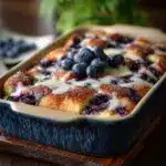 Blueberry Buttermilk Pancake Casserole Recipe