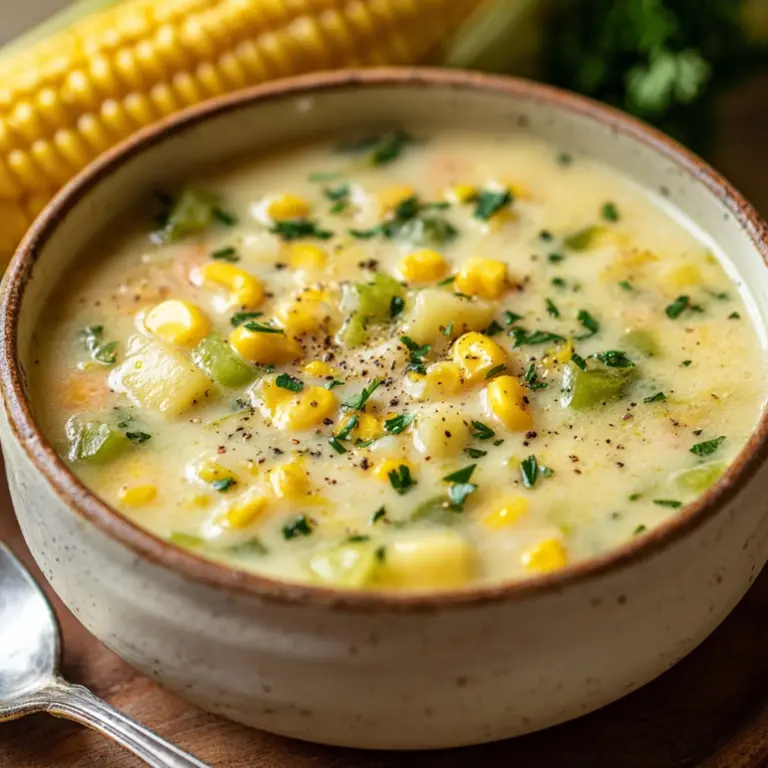 Delightful Summer Fresh Corn and Zucchini Chowder Recipe