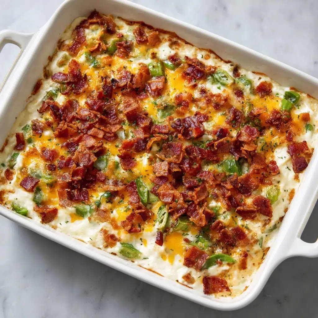 Keto Jalapeno Popper Casserole Recipe