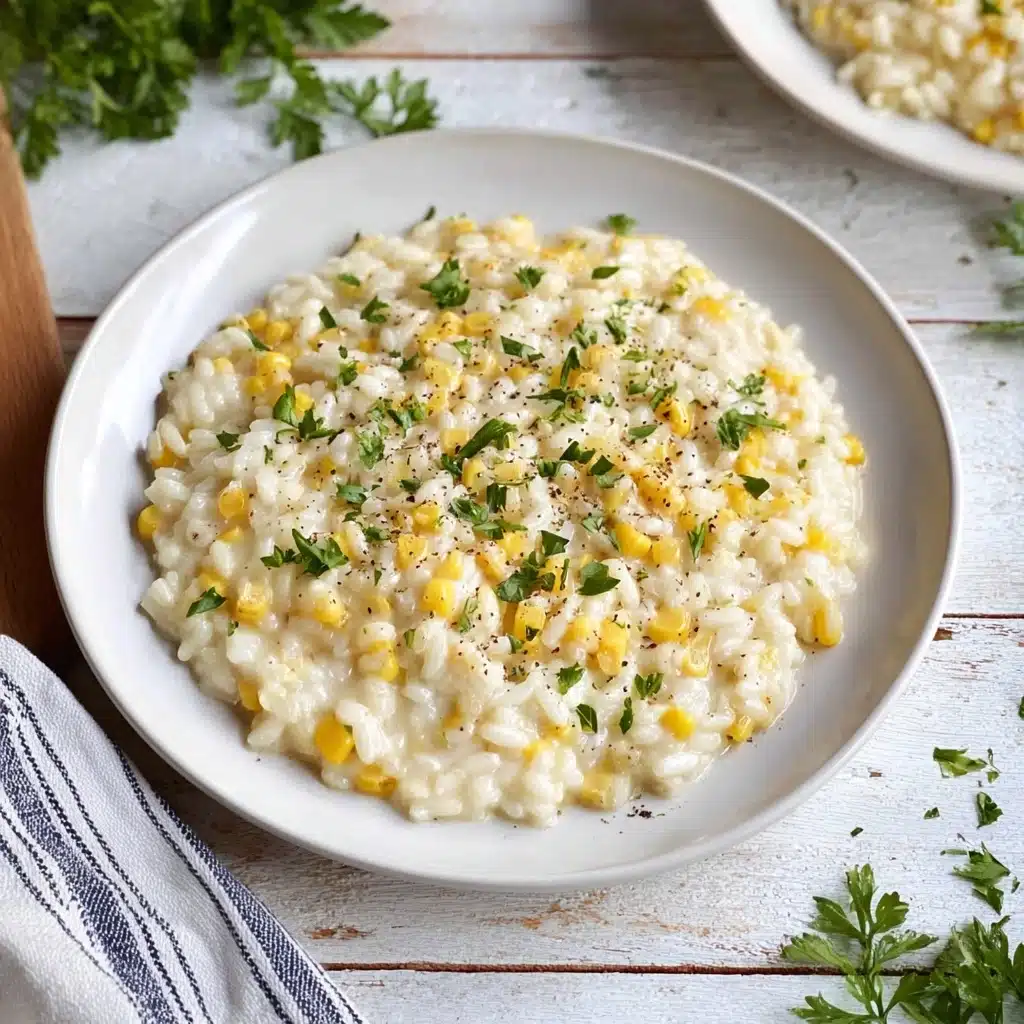 Sweet Corn Risotto Recipe - Recipe Image