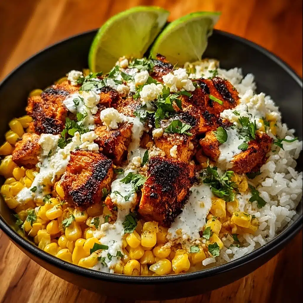 Street Corn Chicken Bowl: A Flavorful & Easy Recipe - Recipe Image