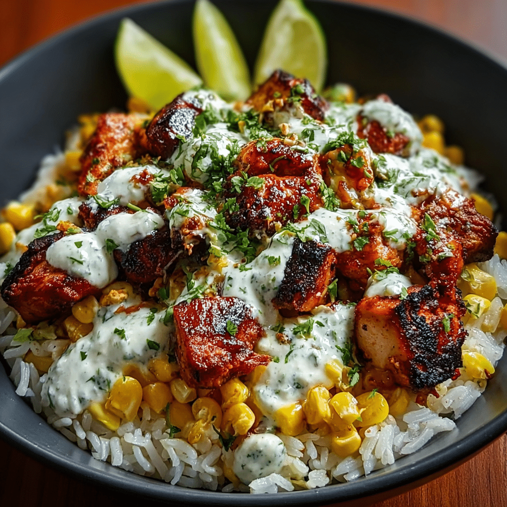 Street Corn Chicken Bowl: A Flavorful & Easy Recipe - Recipe Image