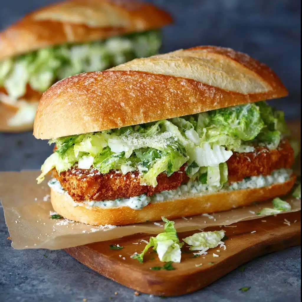 Crispy Chicken Caesar Sandwich Recipe - Recipe Image