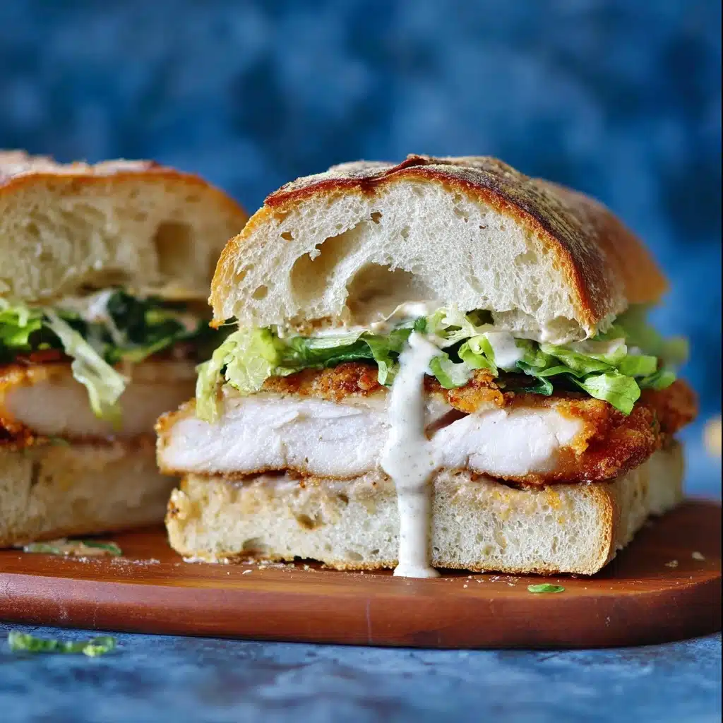 Crispy Chicken Caesar Sandwich Recipe - Recipe Image