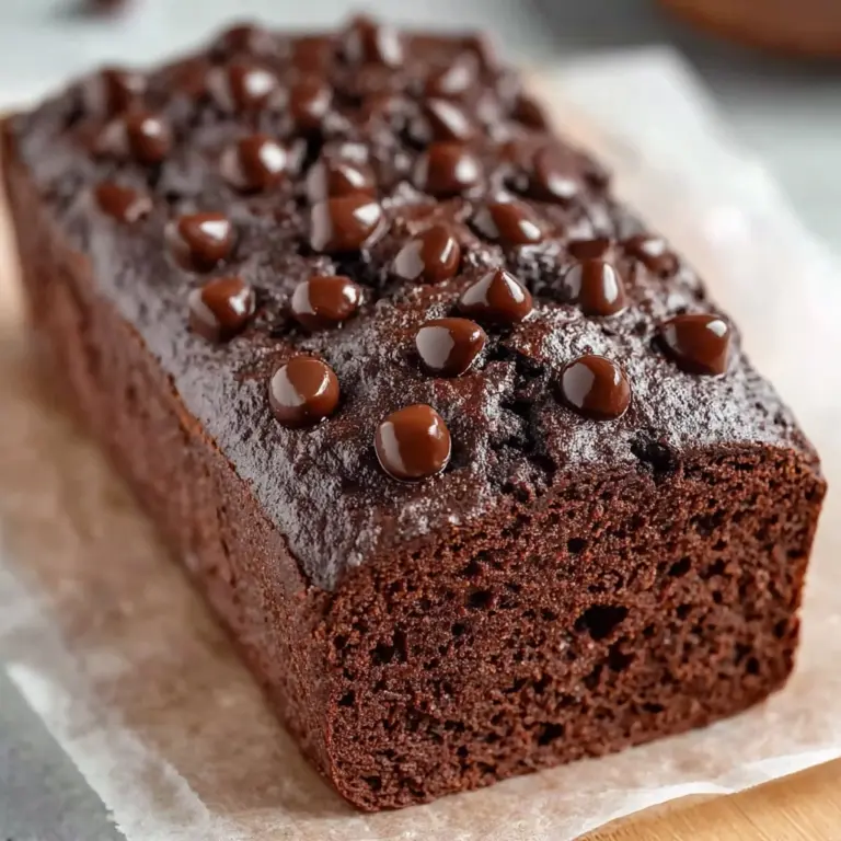 Indulgent Chocolate Zucchini Bread with Sour Cream Recipe