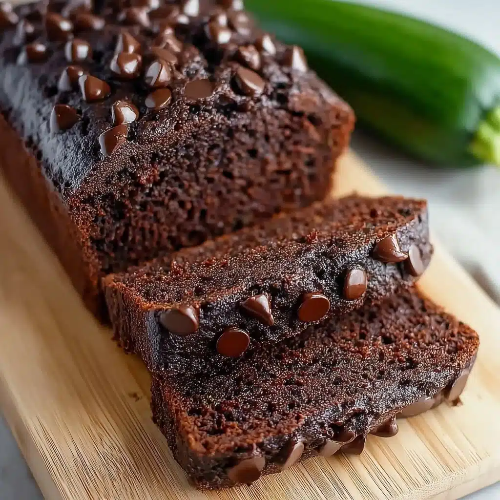 Indulgent Chocolate Zucchini Bread with Sour Cream Recipe - Recipe Image