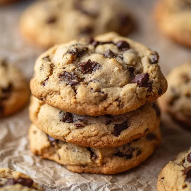 Ultra Thick Bakery Style Chocolate Chip Cookies Recipe