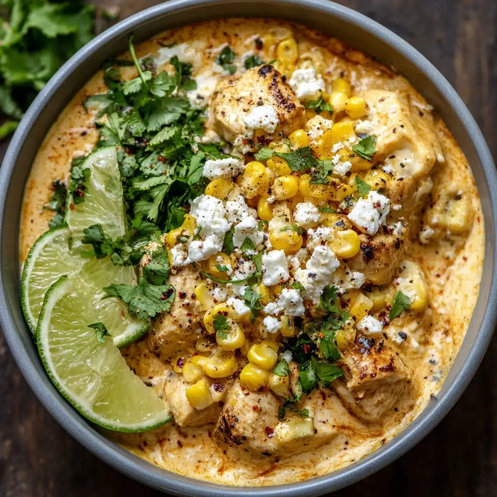 Slow Cooker Street Corn Chicken Recipe - Recipe Image
