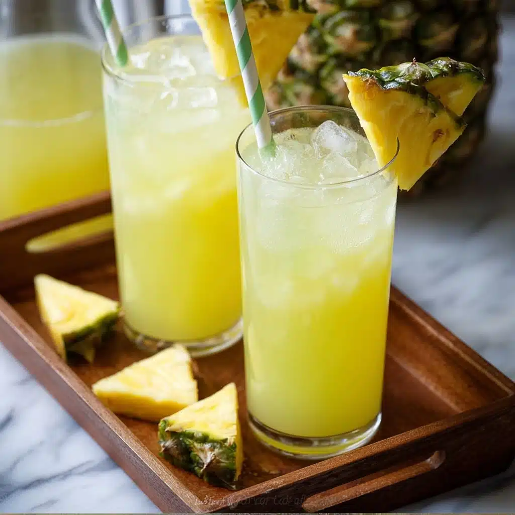 Sparkling Pineapple Lemonade Recipe - Recipe Image