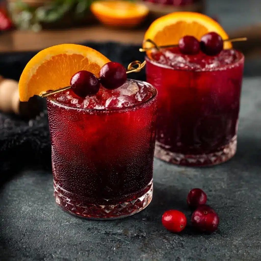 Cranberry and Orange Juice Mocktail Recipe
