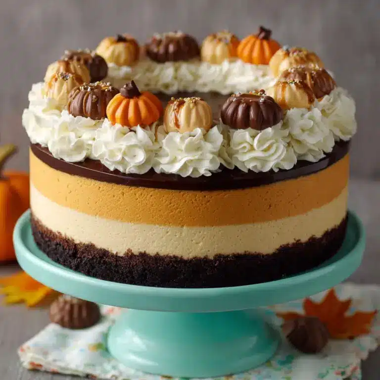 Pumpkin Chocolate Mousse Cake Recipe