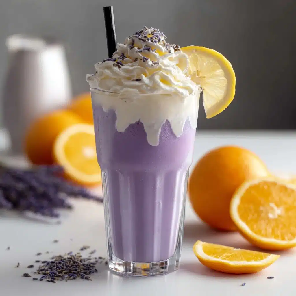 Earl Grey Lavender Milkshake Recipe - Recipe Image