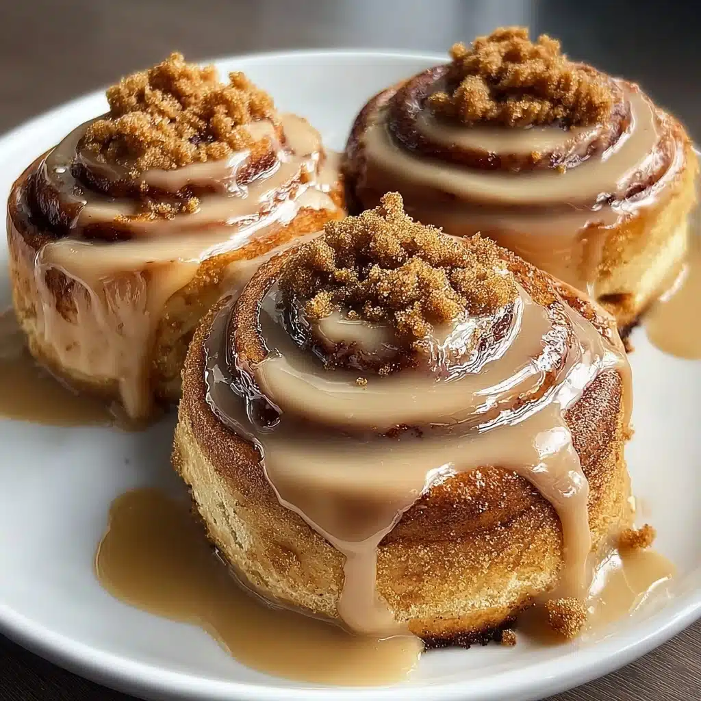 Biscoff Cookie Butter Cinnamon Rolls Recipe - Recipe Image