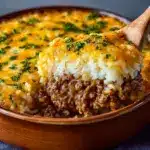 French Onion Ground Beef and Rice Casserole Recipe