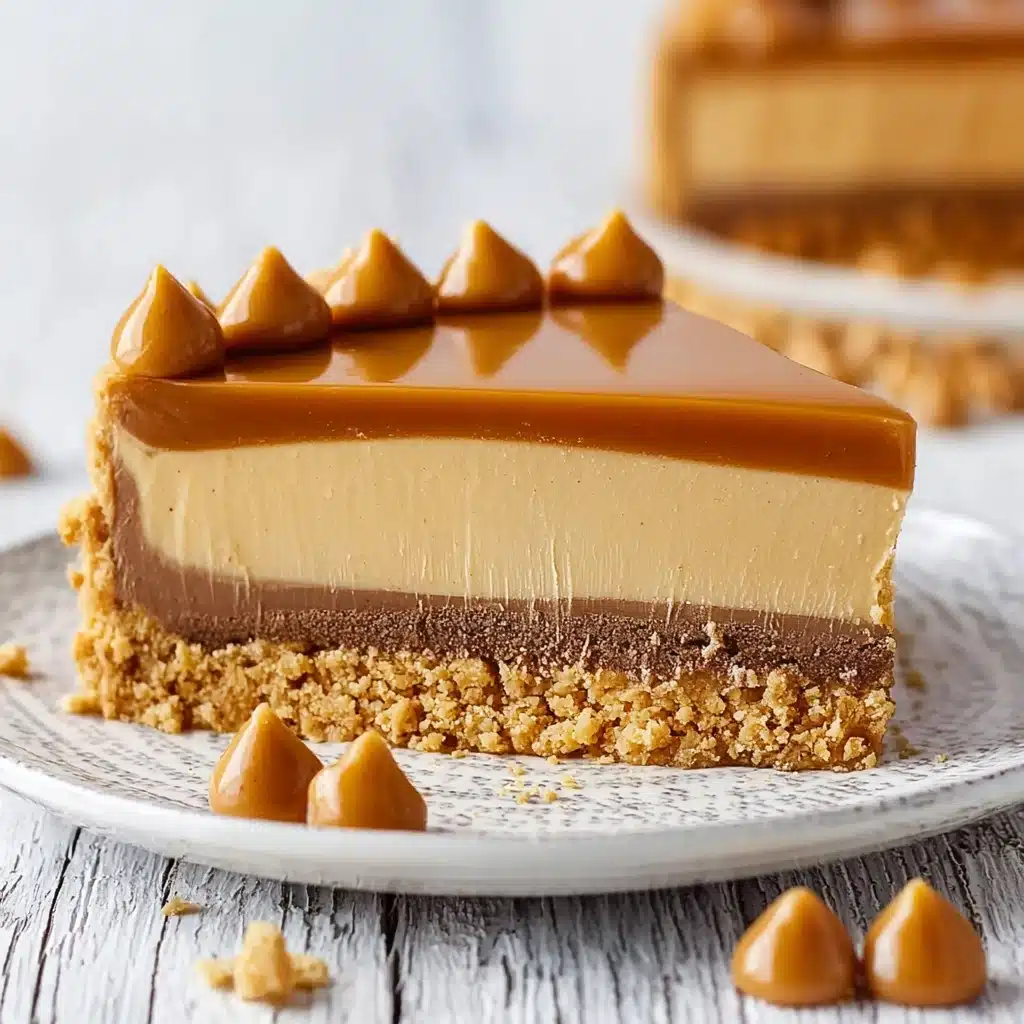 Loaded Butterscotch Cheesecake Recipe - Recipe Image