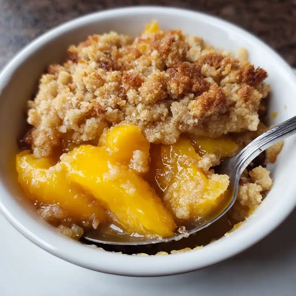 Homemade Peach Cobbler Recipe - Recipe Image