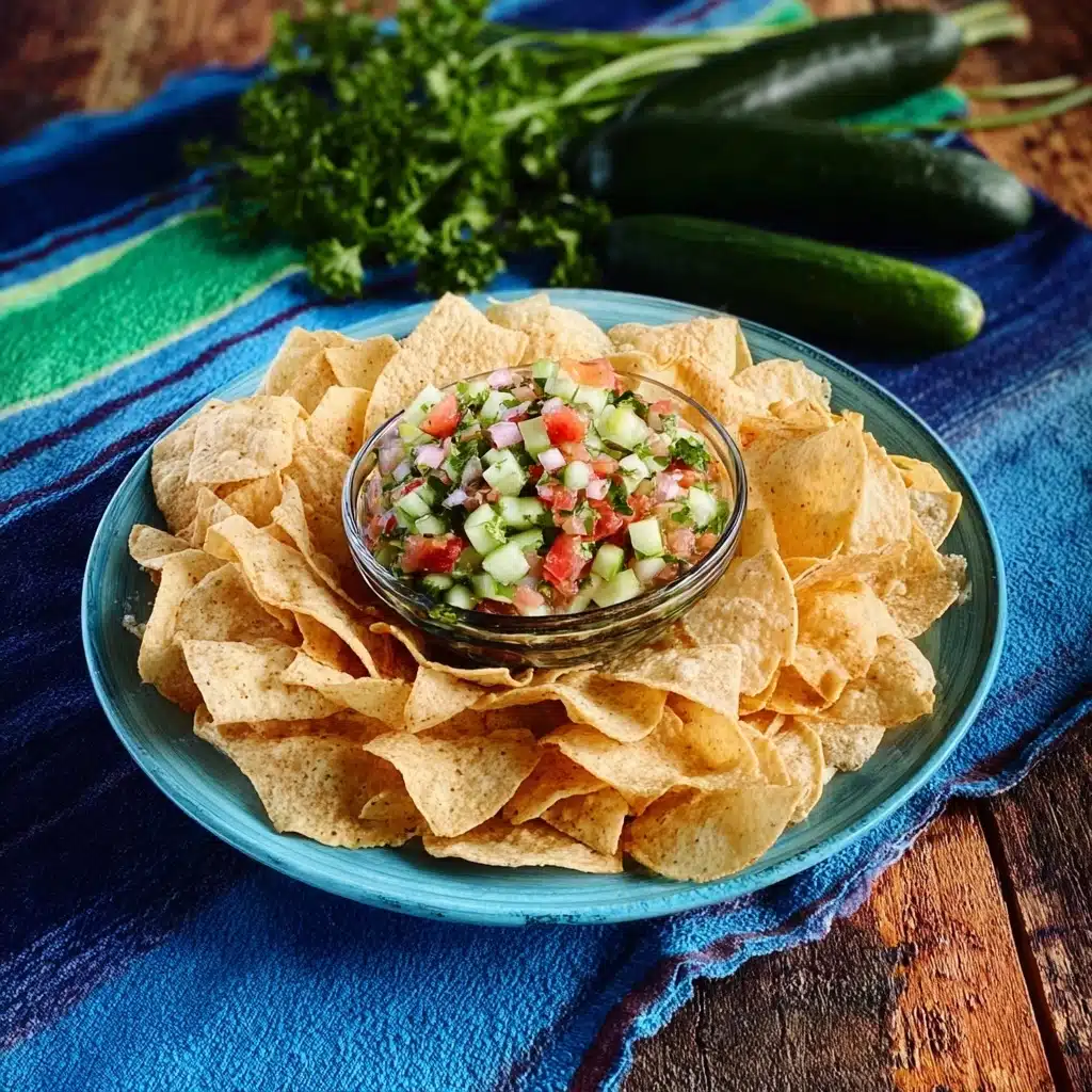 crisp cucumber salsa Recipe - Recipe Image