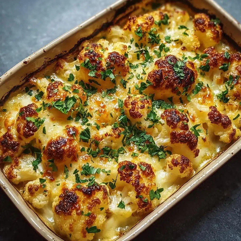 Baked Cheddar Cauliflower: Discover a Cheesy Delight! Recipe - Recipe Image