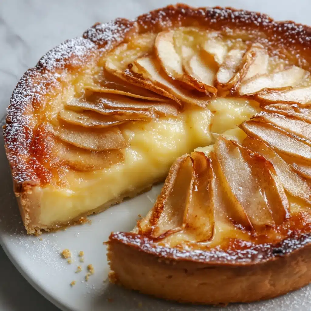 The best Apple and custard impossible pie recipe