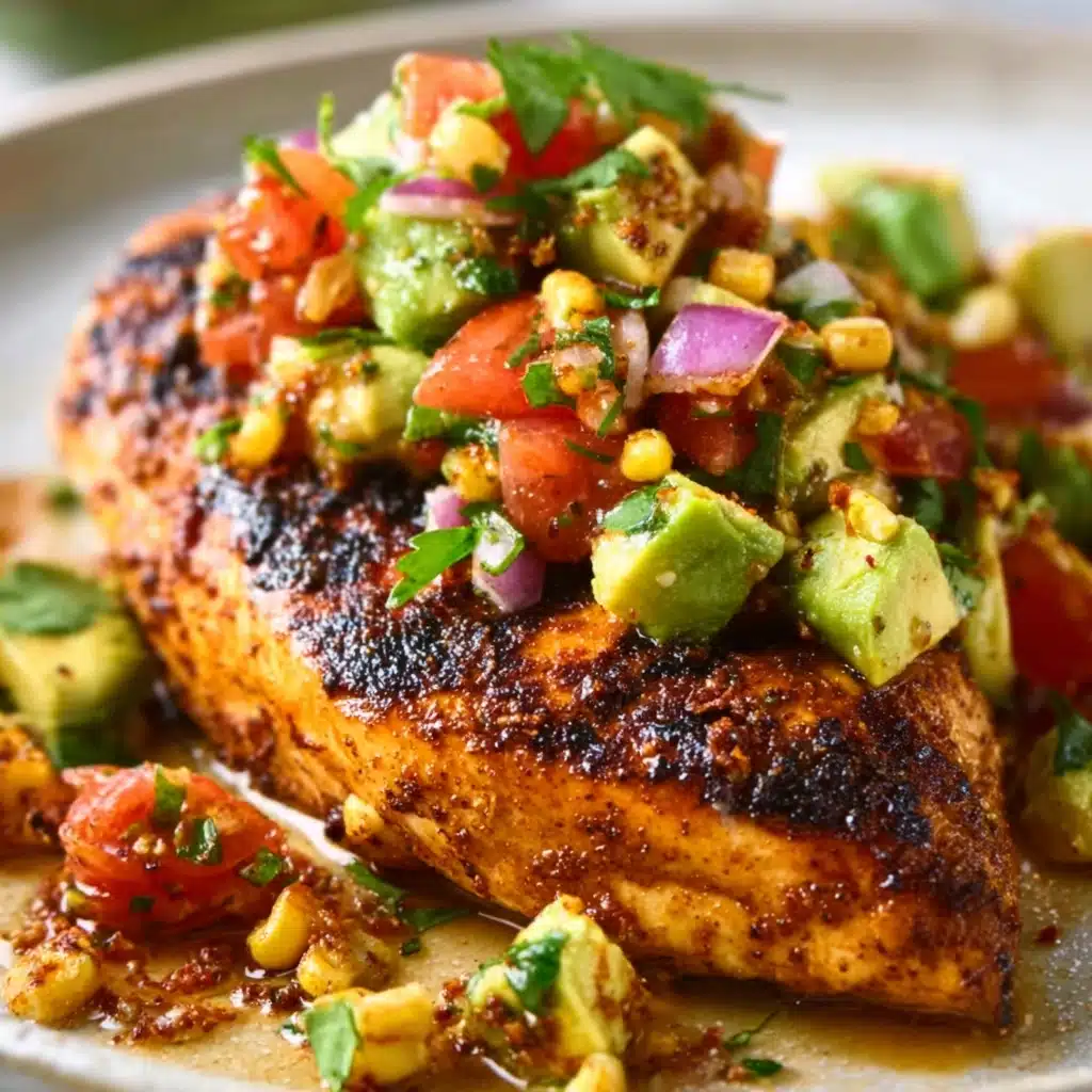 Fiesta Lime Chicken Recipe with Avocado Recipe - Recipe Image